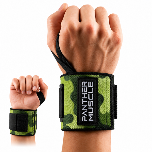 Muñequeras Panther Grip – Tactical Camo